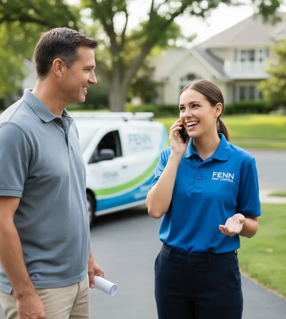 Fenn Pest Control customer support in Great River